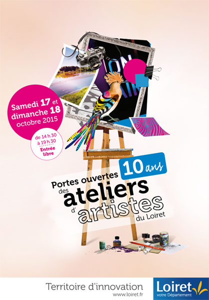 Portes ouvertes des ateliers d'artistes du Loiret 2015
